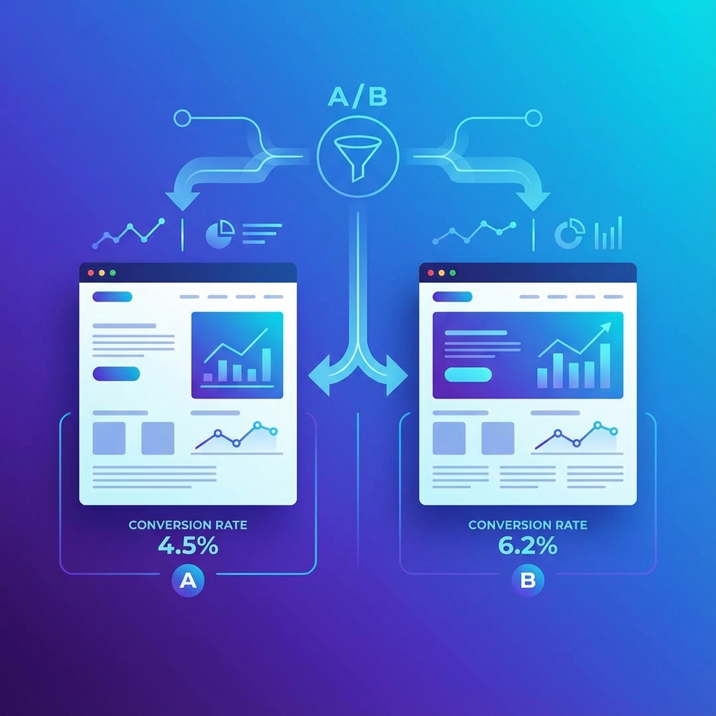 A/B tesztelés kezdőknek
Gyakorlati útmutató a jobb konverzióhoz