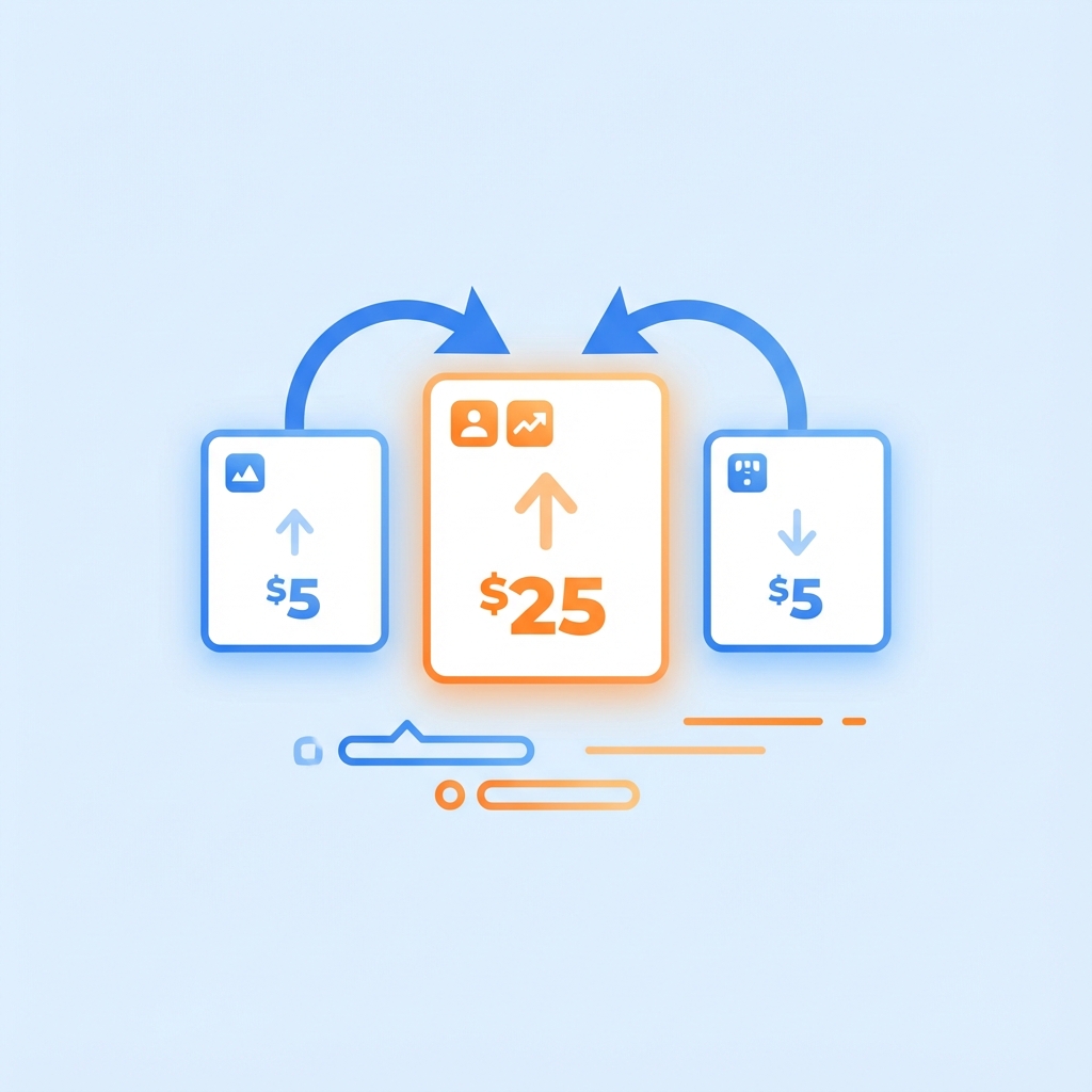 A csali-hatás: Hogyan tereld a választást a nyerő csomag felé?